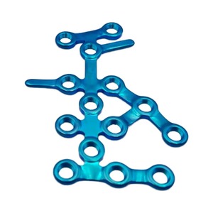 แผ่นล็อคกระดูกส้นเท้าสำหรับศัลยกรรมกระดูกและข้อ ทำจากโลหะผสมไทเทเนียม - Product Image 1