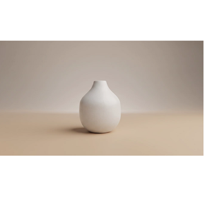 Small <b>Ceramic</b> Decorative <b>Vase</b> Plain Flower Pot for Tabletop Home Office Wedding Events Floral Arrangements and Interior Display - Product Image 1