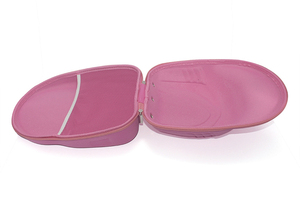 Estuche con cremallera EVA impermeable ecológico portátil de fábrica de Vietnam MultispanDEX para gorra de béisbol Rosa Estuches de bolsas con estilo duradero - Product Image 5