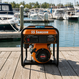 Générateur à essence compact SS SAMSON SGI1200I 230V avec réservoir de carburant de 5L, 50/60Hz, démarrage par lanceur pour utilisation en extérieur - Product Image 2