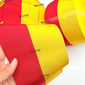Cinta con los Colores de la Bandera de España, Roja y Amarilla, Cinta Decorativa, Cinta Personalizada, Cinta Moiré, Cinta Grosgrain de Alta Calidad - Product Image 2