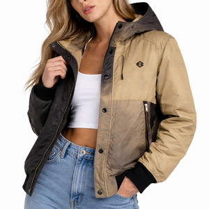 Custom Manufacturer Waterproof <b>Heat</b> Reactive Jackets Ripstop Nylon Thermochromic Outdoor Zipper <b>Coat</b> Windbreaker jacket for men - Product Image 1