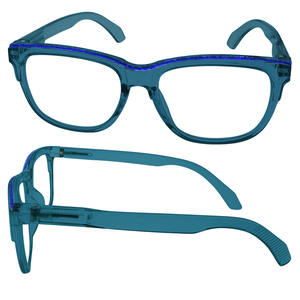 Gafas de montura completa de PC con diseño de brillantina premium y color de marca personalizable - Product Image 5