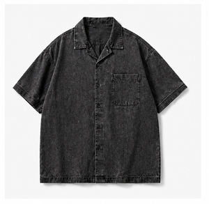 Camisa de Trabajo de Manga Corta para Hombre de Alta Calidad, Corte Regular - Product Image 5