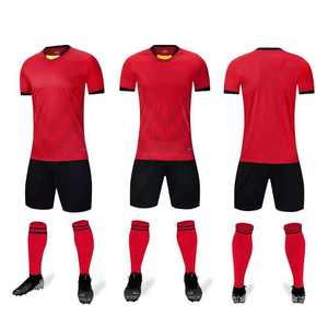 Custom <b>Red</b> Soccer Jersey Set with Socks | OEM Football Uniform | Sublimation Soccer Kit | Dry Fit Team Wear | Sportswear Manufac - Product Image 2