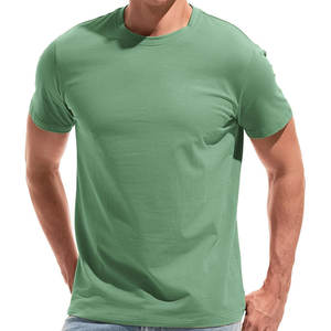 Camiseta básica de cuello redondo para hombre, 100% algodón, para mayor comodidad, durabilidad y atuendos diarios sin esfuerzo. - Product Image 1
