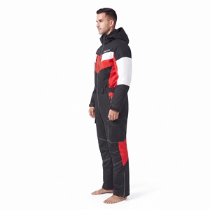 Men's Waterproof Windproof Zipper Winter <b>Snowsuit</b> One Piece Ski Jumpsuit Plus Size Snowboard Outdoor Sports Clothing - Product Image 4