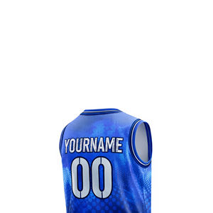 Uniforme de Baloncesto Personalizado Sublimado, Transpirable, Talla Grande, Malla, 100% Poliéster, Unisex - Product Image 6