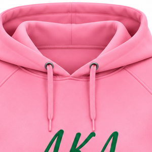   Sweat à capuche rose pour femme, motif lettres, décontracté, manches longues, doux et confortable, style sororité - Product Image 6