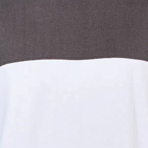 Ensemble T-shirt blanc color block et short cargo pour homme – Décontracté, respirant, taille élastique, style uni, tissu en coton 2026 - Product Image 6