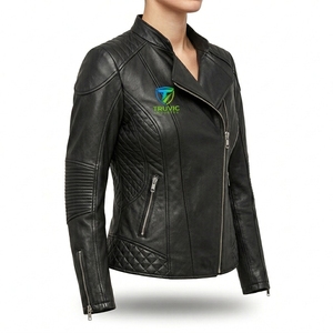 Chaqueta de Cuero Premium para Mujer, Estilo Casual, Fabricada con Cuero Resistente, Forro Cómodo y Duradero - Product Image 4