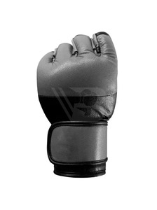 ถุงมือ MMA ครึ่งนิ้วสำหรับผู้ชาย ราคาดีที่สุด บริการ OEM ผลิตในปากีสถาน วัสดุหนัง PU 8 ออนซ์ สำหรับผู้ใหญ่ ฝึกซ้อมคิกบ็อกซิ่งและชกมวย - Product Image 2