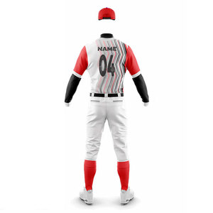 Custom Factory-Made Uniform Sets Softball Breathable Quick Dry Uniform Personalized Club Team PLayer <b>Baseball</b> Uniform Kits - Product Image 3