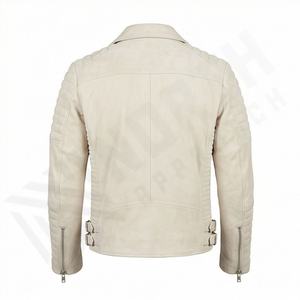 Veste de moto en cuir véritable pour homme de qualité supérieure, nouvelle arrivée, vestes de moto d'hiver, protections amovibles, personnalisables - Product Image 2