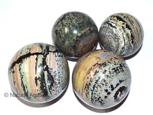 Supplier of Rainbow Moonstone <b>Ball</b> | Rainbow Moonstone <b>Ball</b> From Natural Agate Gemstone Cube Multi Color 23 - 25 Mm IN;7903232 - Product Image 2
