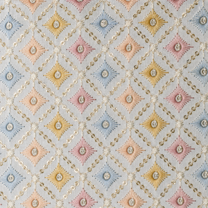 Tela africana con lentejuelas bordadas, estampado digital, encaje de malla, textil para caftanes, moda y prendas de vestir, para compradores de importación. - Product Image 2