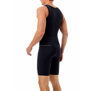 Combinaison de surf unisexe noire et bleue, épaisse et chaude, 3 mm, résistante au froid et adaptée au snorkeling - Product Image 4