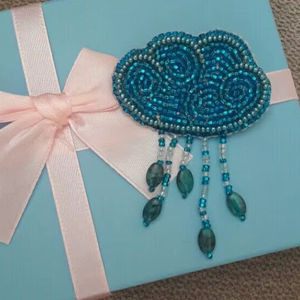 Porte-clés perlé avec perles de rocaille en vrac, porte-clés personnalisé pour sacs, cadeaux, acheteurs en gros, importateurs - Product Image 1