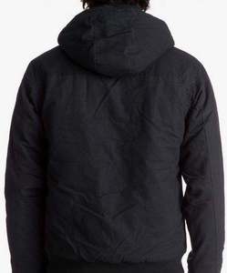 Men's Black Soft Shell Varsity Jacket Stand Collar Breathable Quick Dry Striped Pattern XXL Zipper outdoor jackets - Product Image 1