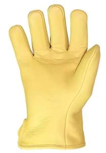 ถุงมือไฟฟ้าถุงมือทำงานถุงมือนิรภัยกันบาดหนังแพะกันไฟไวไฟ10นิ้ว - Product Image 5