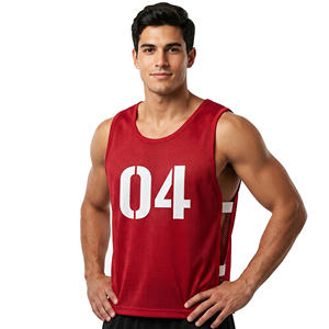 Custom Men's Basketball <b>Training</b> <b>Bibs</b> Mesh Sports Vest Men Sleeveless Basketball Mesh <b>Bibs</b> Mens Football Mesh Basketball <b>Bibs</b> - Product Image 1