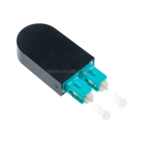 SC UPC Duplex Singlemode OS2 9/125um Fiber Optic Loopback Adapter Test Plug Untuk Penguji Peralatan Jaringan Pusat Data