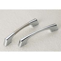 Poignée et bouton de meuble Kenry en zinc pour porte, armoire, tiroir – Style moderne, écologique, durable, installation facile – Quincaillerie Gujarat, Inde