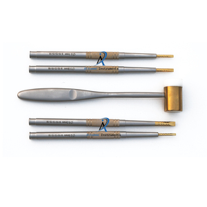 Cinceles Dentales con Martillo, Kit de Separación de Huesos, Juego de Osteótomos de Acero Inoxidable para Cirugía de Implantes y Expansión Ósea - Product Image 6