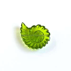 Wholesale AAMNA GEMS AAA <b>Light</b> Green Tourmaline Quartz Diamond <b>Leaf</b> Carving Gemstone Beads Jewelry Making Third Party Appraisal - Product Image 1
