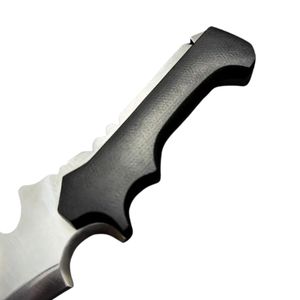 Couteau de combat à pointe de lance en acier inoxydable, lame droite de 0,6 mm d'épaisseur, lame de qualité industrielle, manche en acier au carbone, OEM, garantie 3 ans - Product Image 5
