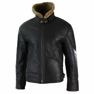High Quality <b>Men</b> Leather <b>Fur</b> <b>Jacket</b> Premium Winter Coat Comfortable Warm Apparel OEM ODM Wholesale Manufacturing - Product Image 3