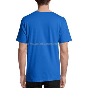 Camiseta de Manga Corta de la Mejor Calidad, 100% Algodón, al por Mayor, Camisetas de Punto para Hombre de Verano, Precio de Fábrica Económico - Product Image 2