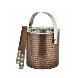 Cubo de hielo de cobre puro de la mejor calidad para accesorios de bar, los más vendidos, enfriadores de vino y cerveza, cubo de hielo 100% cobre - Product Image 3