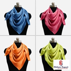 Luxury Neckwear Woven Fabric Mill Cotton Polyester Viscose Blend for Designer <b>Scarf</b> Collections Private Label Bulk - Product Image 1