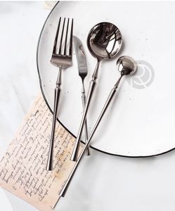 Premium Sapphire <b>Wave</b> Cutlery Set Contemporary Dining Flatware for Commercial Use - Product Image 6