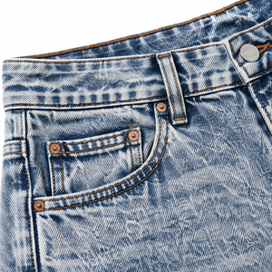Jean Boyfriend Brodé Effet Acide pour Femme, Taille Mi-Haute, Coupe Ample, Vintage, Décontracté, Streetwear, Baggy, Mode Rétro - Product Image 6