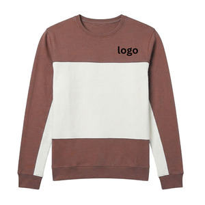 Men's Sweatshirts Winter with Custom Logo 100% Cotton Nonwoven Fleece Quick Dry Breathable Latest <b>Design</b> Plain Dyed custom logo - Product Image 2