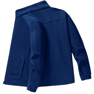 Premium High Quality Men's Windproof Stand Collar Ultra <b>Warm</b> <b>Fleece</b> <b>Jacket</b> Thick Outdoor Winter Durable Polar <b>Fleece</b> <b>Jacket</b> - Product Image 2