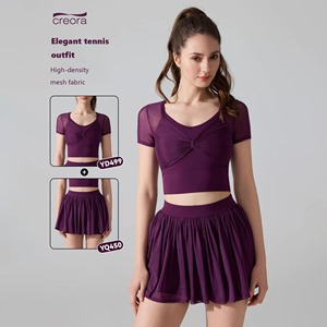Jupe plissée personnalisée pour femme, taille haute, 2 en 1, sportive, pour la course à pied, le tennis, le paddle, le golf, le pickleball, avec poche - Product Image 6