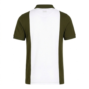 Camisa de Manga Corta Azul para Hombre, de Poliéster Terry, Estilo Formal, Corte Regular, Antiarrugas, Tejido de Punto Digital - Product Image 2