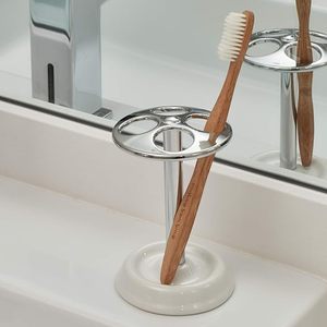 <b>Toothbrush</b> <b>Holder</b> Stand for Bathroom Multi-Compartment Storage Organizer - Product Image 3