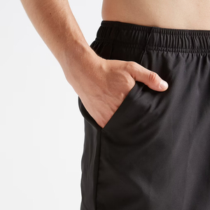Nouveaux shorts d'été personnalisés pour hommes en mélange polyester-coton, décontractés, écologiques, pour la gym et la course, unis, légers et coupe-vent - Product Image 6