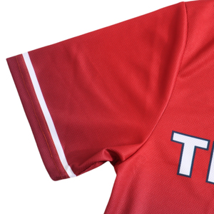 Camiseta de Béisbol Personalizada con Logotipo OEM ODM, Uniforme en Blanco Cómodo y Transpirable, Sublimación, Tallas Grandes - Product Image 3