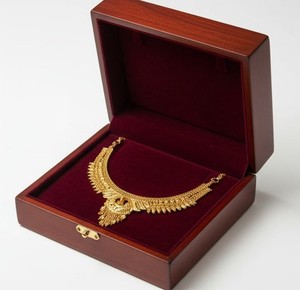 DIVYORO Classic Gold Plated Copper Alloy Adjustable Length <b>Statement</b> <b>Necklace</b> Women's Wedding Party Jewelry Yellow Gold Tone - Product Image 2