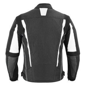 Blouson de moto pour homme à manches longues, coupe-vent, color-block, toutes saisons, vêtements de course, blouson de moto - Product Image 6