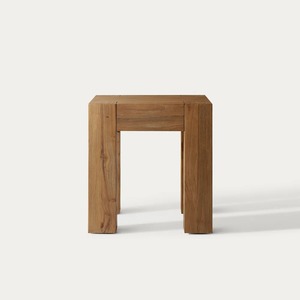 Minimalist Solid Teak <b>Wood</b> Handmade Eco-Friendly <b>Stool</b> Modern Home Furniture Living Room Ottoman Durable Design Customized Color - Product Image 4