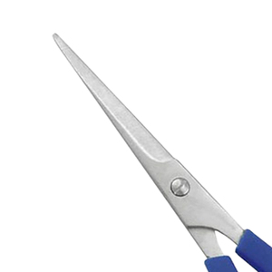 Tijeras de Plástico Ligeras con Agarre Ergonómico para Uso Escolar, Oficina, Manualidades, Corte de Papel y Tela, con Logotipo Personalizado, Tijeras para Cortar Cabello OEM, MOQ Bajo - Product Image 3
