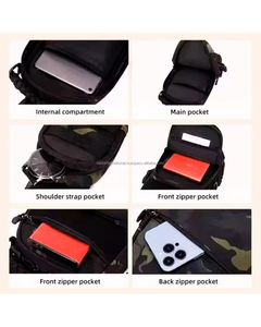 Durable Oxford Softback Tactical Backpack with Ergonomic Back Support tactical interior slot large capacity polyester Backpack - Product Image 4