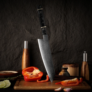 Cuchillo de Chef Profesional LEGACY BLADES de Damasco, 8 Pulgadas, Forjado a Mano, Moderno, Ambidiestro, Apto para Lavavajillas, con Mango de Resina Afilado, para el Hogar - Product Image 3