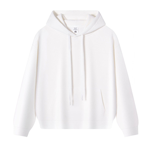 Sudadera con Capucha de Felpa 100% Algodón de Color Sólido Estilo Americano para Otoño/Invierno, Marca de Moda con Impresión Digital, Colores Personalizados OEM - Product Image 1
